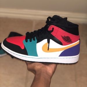 Air Jordan 1 Mid "Multi-Color"